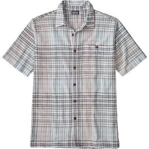 Patagonia Men's A/C Short Sleeve Button Down Shirt Large